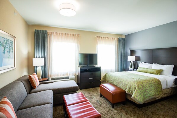 You will love the open living area.