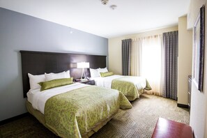 Get a peaceful night sleep in our cozy bedroom.