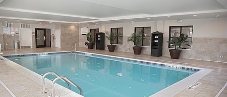 Enjoy the excellent on-site amenities including the indoor pool!