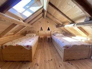 Chambre style montagne