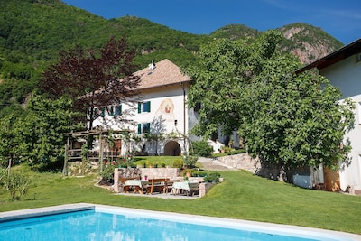 Apartamentos Wieserhof ** en el soleado valle de Adige 