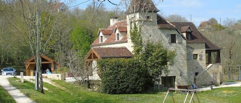 Maison vue de côté