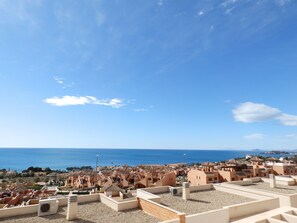 Vue sur la plage/l’océan