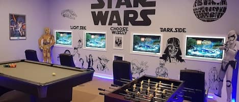 Star Wars Game Room