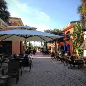 Our town center is a welcoming hub of activity