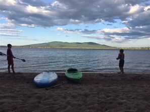 View from the beach