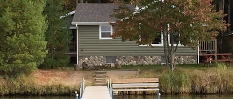 Private Dock directly in front of the cabin!