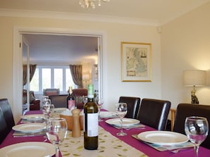 Ideal dining room | Meadow View, Harley, near Much Wenlock