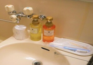 Washbasin & amenities