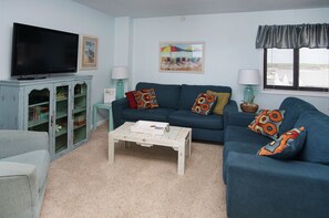 Sea Pointe 609 - oceanfront condo in Cherry Grove Beach in North Myrtle Beach | guest room view 2 | Thomas Beach Vacations
