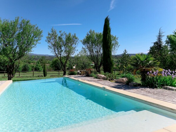 Schwimmbad, Eigentum, Grundeigentum, Haus, Zuhause, Freizeit, Estate, Urlaub, Baum, Villa
