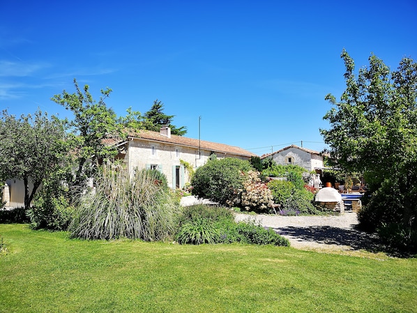 Main house and gite