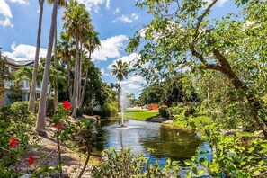 Take a stroll along the paths to explore your surroundings