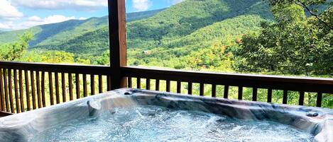 Amazing views from hot tub