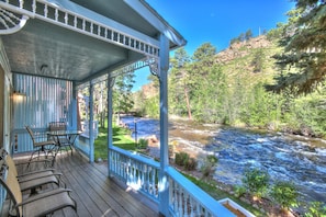 Large, wrap-around porch with room for everyone!