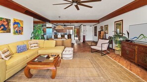 Poipu Kapili Resort #48 - Living Great Room - Parrish Kauai