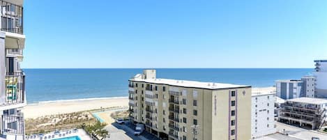 Vista para a praia ou o mar