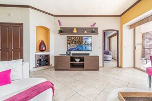 The living room