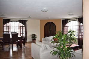 Second view of living/dining area.