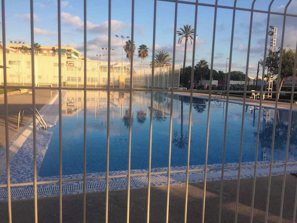 Swimming pool view