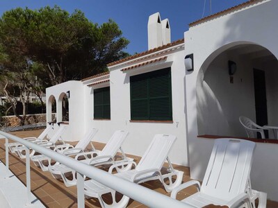 Beachfront duplex with pool