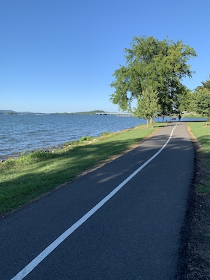 Miles of public walking trails around the Lake
