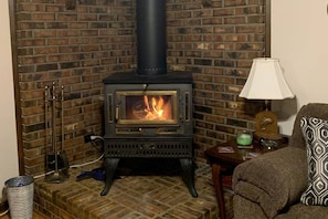 wood burning stove