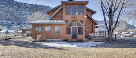 Blanco Vacation Rental Cabin | 2BR | 2BA | 2,076 Sq Ft | Stairs Required