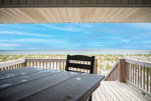 Semi Covered Porch / View