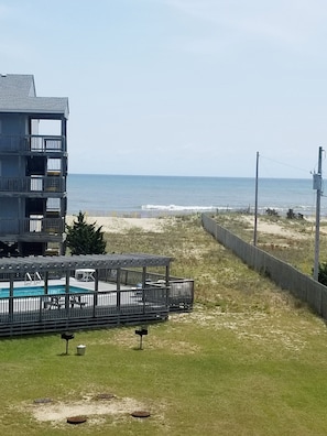 Atlantic Ocean and Resort Pool View From Private Balcony 