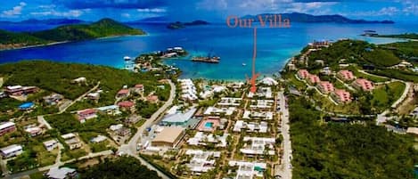 📸 Pineapple Village, location of villa is highlighted.