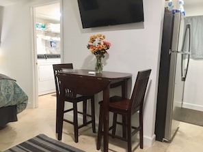 Table for work or meals while watching the TV