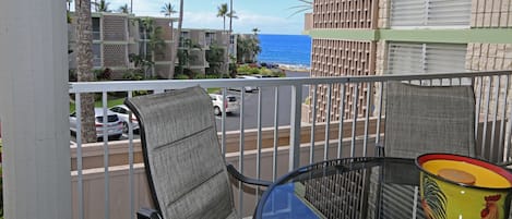 View from lanai of Alii Villas #224