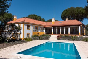 Pool side view