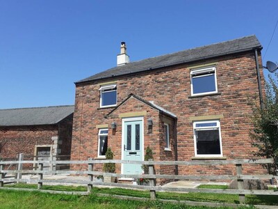 Farm House Lancashire Küste Ribble Mündung in der Nähe von Southport Blackpool