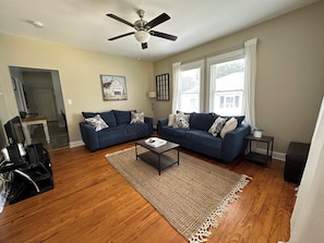 Family Room Area with Queen Sofa Bed