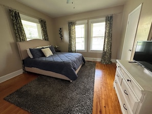 Bedroom #1 with Queen Bed and a Large Closet