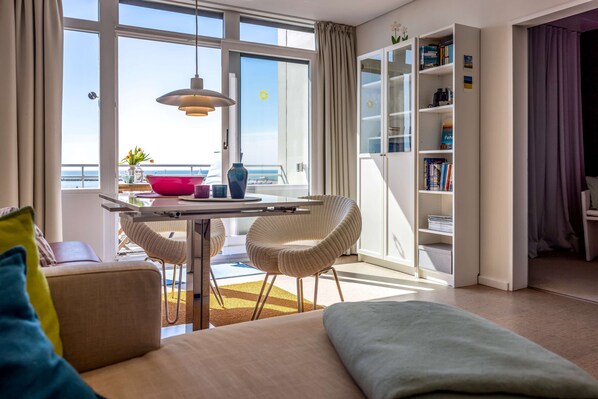 Traumblick aus dem Strandapartment