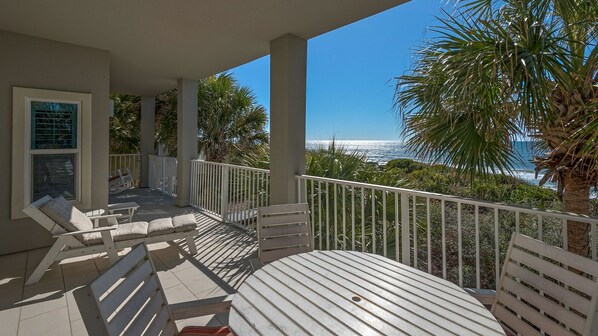 Gulf Front Balcony