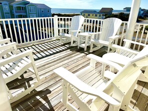 Upper Deck Facing the Ocean