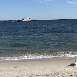 Ferries to Block Island and Long Island from our private beach