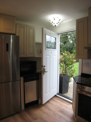 Private front entrance