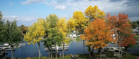 Vue de notre balcon