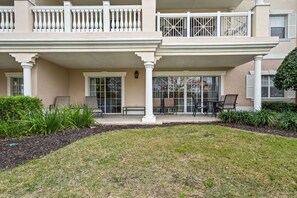 Full ground floor patio