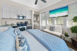 Winston At Rosemary Carriage | Rosemary Beach | King Bedroom | Sleeps 2