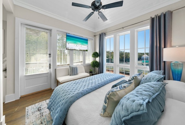 Winston At Rosemary Carriage | Rosemary Beach | King Bedroom | Sleeps 2