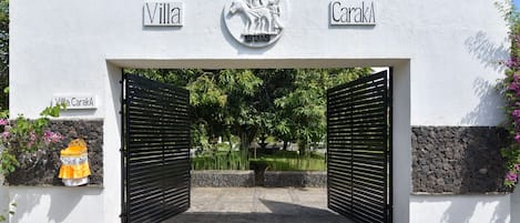 Enceinte de l’hébergement