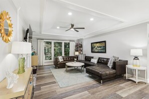 Living Room at 78 South Sea Pines