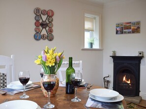 Dining area | Strawberry Cottage, Haworth