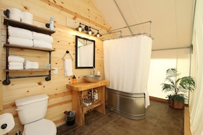 Private Bathroom with Tub and Shower